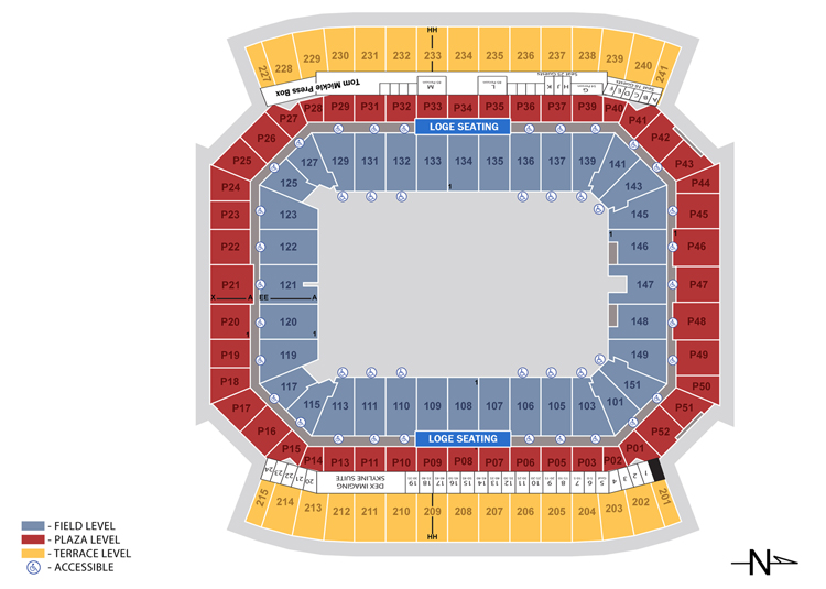 Camping World Stadium Orlando Seating Chart